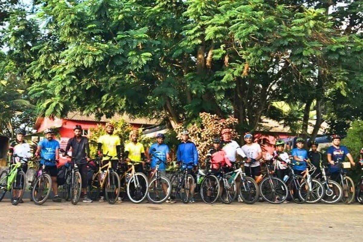 Support Ride to Cyclists from Chennai